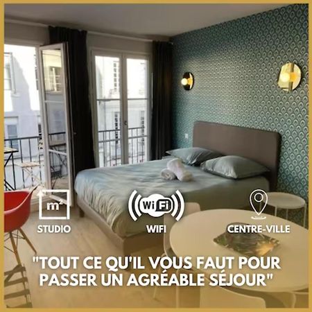 Apartament Chaleureux Studio * Neuf * Hypercentre * Wifi * Orlean Zewnętrze zdjęcie